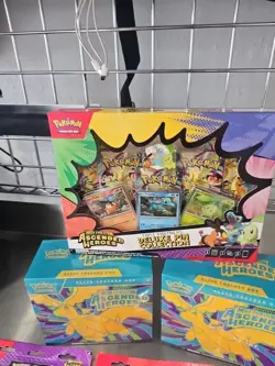 Pokemon Ascended Heroes Lot ETB X2 Deluxe Pin Collection X1 , 3-pack Blister x3 - Image 2