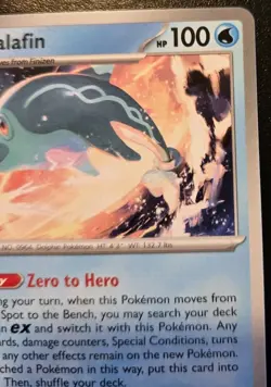 Palafin 060/167 Uncommon Scarlet & Violet: Twilight Masquerade Pokemon TCG - Image 3