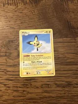 Pichu 011/017 Pop Series 9 Non-Holo Promo Pokemon TCG - Image 1