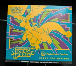 Pokemon TCG Ascended Heroes Pokemon Center Elite Trainer Box ETB IN HAND - Image 1