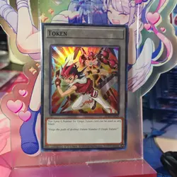Yu-Gi-Oh Token Card TKN5-EN029 Yuma & Number F0: SEALED - Image 1