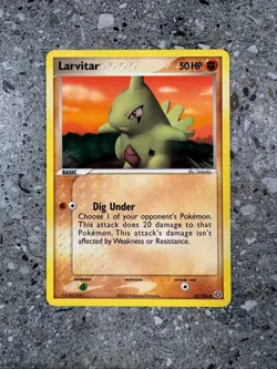 Pokemon TCG Cards Larvitar 52/106 Emerald NM-M - Image 1