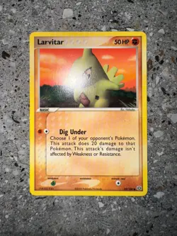 Pokemon TCG Cards Larvitar 52/106 Emerald NM-M - Image 3