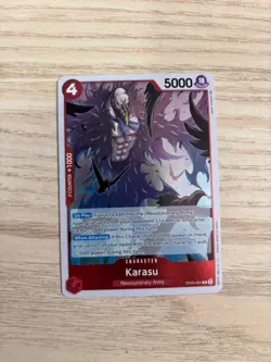 OP05-005 Karasu English R NM One Piece TCG Card Game - Image 1