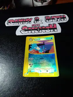 Pokemon card Golduck Aquapolis 50a/147 HOLO REVERSE ENG good+ - Image 2