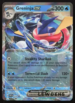 Greninja ex - SVP 054 - ex Battle Deck - SV Black Star Promos - Pokemon Card - Image 1