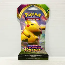 1x Vivid Voltage - Pikachu Sealed Pokemon Card Sleeved Booster Pack - Image 1