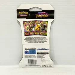 1x Vivid Voltage - Pikachu Sealed Pokemon Card Sleeved Booster Pack - Image 2