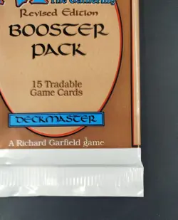 Magic The Gathering Revised Booster Pack 3rd Edition english 1994 sealed - Image 2