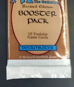Magic The Gathering Revised Booster Pack 3rd Edition english 1994 sealed - Image 4