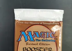 Magic The Gathering Revised Booster Pack 3rd Edition english 1994 sealed - Image 5
