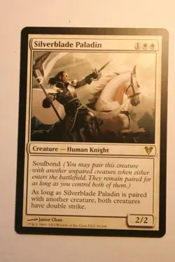 Silverblade Paladin AVR Avacyn Restored MTG Magic VO - Image 1