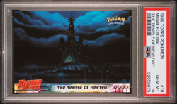 PSA 10 The Temple of Mewtwo Topps Pokemon Movie Card 1999 Black Logo #24 - Image 1