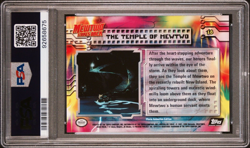 PSA 10 The Temple of Mewtwo Topps Pokemon Movie Card 1999 Black Logo #24 - Image 2