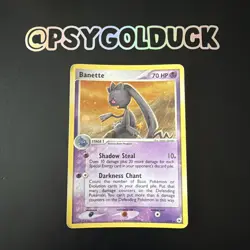 Banette - Pokemon EX Hidden Legends - Holo - 1/101 - Pokemon Card Rare 2004 A1 - Image 1