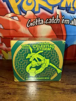 2018 Pokemon Sun & Moon Celestial Storm Elite Trainer Box (ETB) Factory Sealed - Image 1