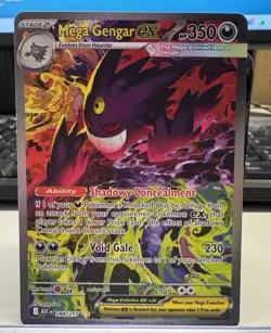 Mega Gengar ex (284/217) SIR - Pokemon TCG - Ascended Heroes - Pack fresh - Image 1