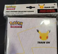 Pokemon 25th Anniversary First Partner Collector’s Binder Train On Pikachu NEW 820650809606 - Image 2