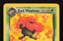 Dark vileplume 30/82 non holo rare team rocket vintage WOTC pokemon card - Image 3
