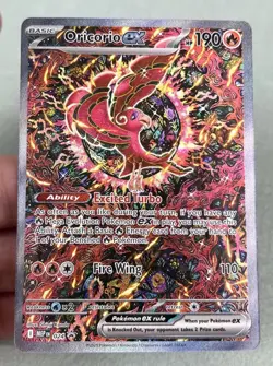 Oricorio EX Black Star Promo Card 024 Pokemon Phantasmal Flames - Image 1