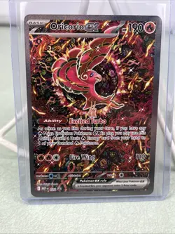 Oricorio EX Black Star Promo Card 024 Pokemon Phantasmal Flames - Image 5
