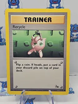 Pokemon - Recycle - Fossil - 61/62 - LP - Image 1