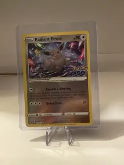 Pokemon Radiant Eevee Promo Holo Pokemon GO SWSH230 Card Pokemon TCG Card Stock - Image 2