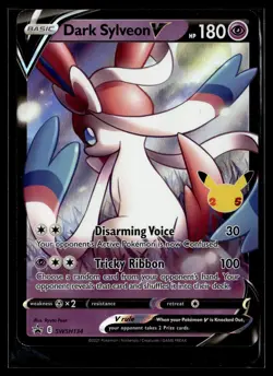 Pokemon TCG SWSH: Sword & Shield Promo Cards #SWSH134 Dark Sylveon V - Image 1