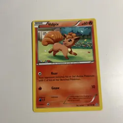 Pokemon Card : Vulpix : XY: Primal Clash : Common : 20/160 : Near Mint - Image 1