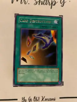 CARD DESTRUCTION -RP01-EN084 ENGLISH Yu-Gi-Oh! CARD RARE KONAMI TCG OCG ORIGINAL - Image 4