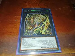 K9-X "Ripper/M" BPRO-ENSP1 Secret Rare Limited Edition Near Mint Yugioh - Image 1