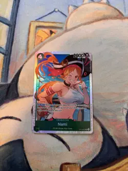 Nami OP14-031 SR Foil - The Azure Sea’s Seven One Piece Card - Image 2