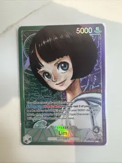 Lim OP09-022 Leader Alt Art Emperors in the New World One Piece English - Image 1