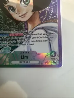 Lim OP09-022 Leader Alt Art Emperors in the New World One Piece English - Image 5
