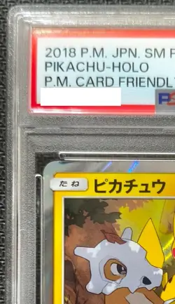 PSA 10 Pikachu 200/SM-P Pokemon Card Friendly Shop Japanese Promo Card 2018 - Image 3