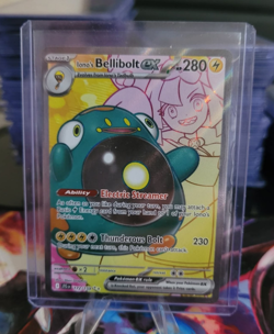 Pokemon Card Iono’s Ionos Bellibolt ex 172/159 Journey Together Near Mint - Image 1