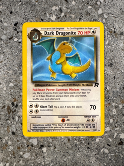 Pokemon TCG Cards Dark Dragonite 22/82 Team Rocket Rare EXC-NM - Image 1