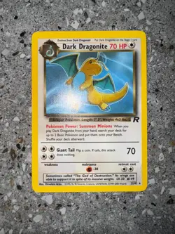 Pokemon TCG Cards Dark Dragonite 22/82 Team Rocket Rare EXC-NM - Image 3