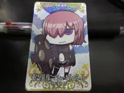 FGO Fate Grand Order Arcade Card Hero Sculpture Mash Kyrielight d - Image 1