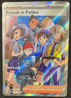 2025 Pokemon Friends in Paldea 137/131 Prismatic Evolutions NM - Image 1
