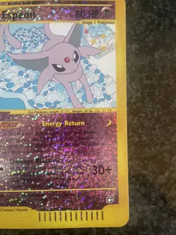 POKEMON ESPEON AQUAPOLIS BOX TOPPER HOLO ENG CRYSTAL 6/12 2002 PSA BGS 9 - Image 4