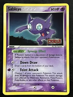 Pokemon Sableye Reverse Holo - Power Keepers - 22/108 NM - Image 1