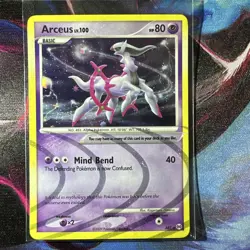 Arceus AR7 Platinum Arceus Secret Rare Holo Pokemon TCG NM+ - Image 1