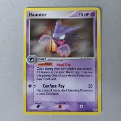 Haunter 34/112 EX Fire Red & Leaf Green Uncommon Nintendo Pokemon Card - Image 1