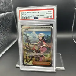 2025 Pokemon Phantasmal Flames EN Dawn #129 SIR Graded PSA 8 - Image 5