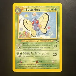 Pokemon Vintage Southern Islands Butterfree English 9/18 Rare Promo - Image 2