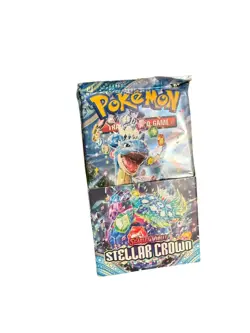 Pokemon Scarlet & Violet Stellar Crown Half Booster Box 18 Packs - Image 2