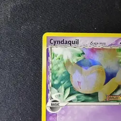 Pokemon TCG Cyndaquil Delta Species 45/101 Dragon Frontiers Reverse Holo Stamped - Image 2