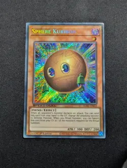Yugioh - Sphere Kuriboh SGX1-ENI12 1st Secret Rare NM - Image 1