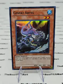 Gishki Abyss HA05-EN031 1st Super Rare NM Yugioh - Image 2